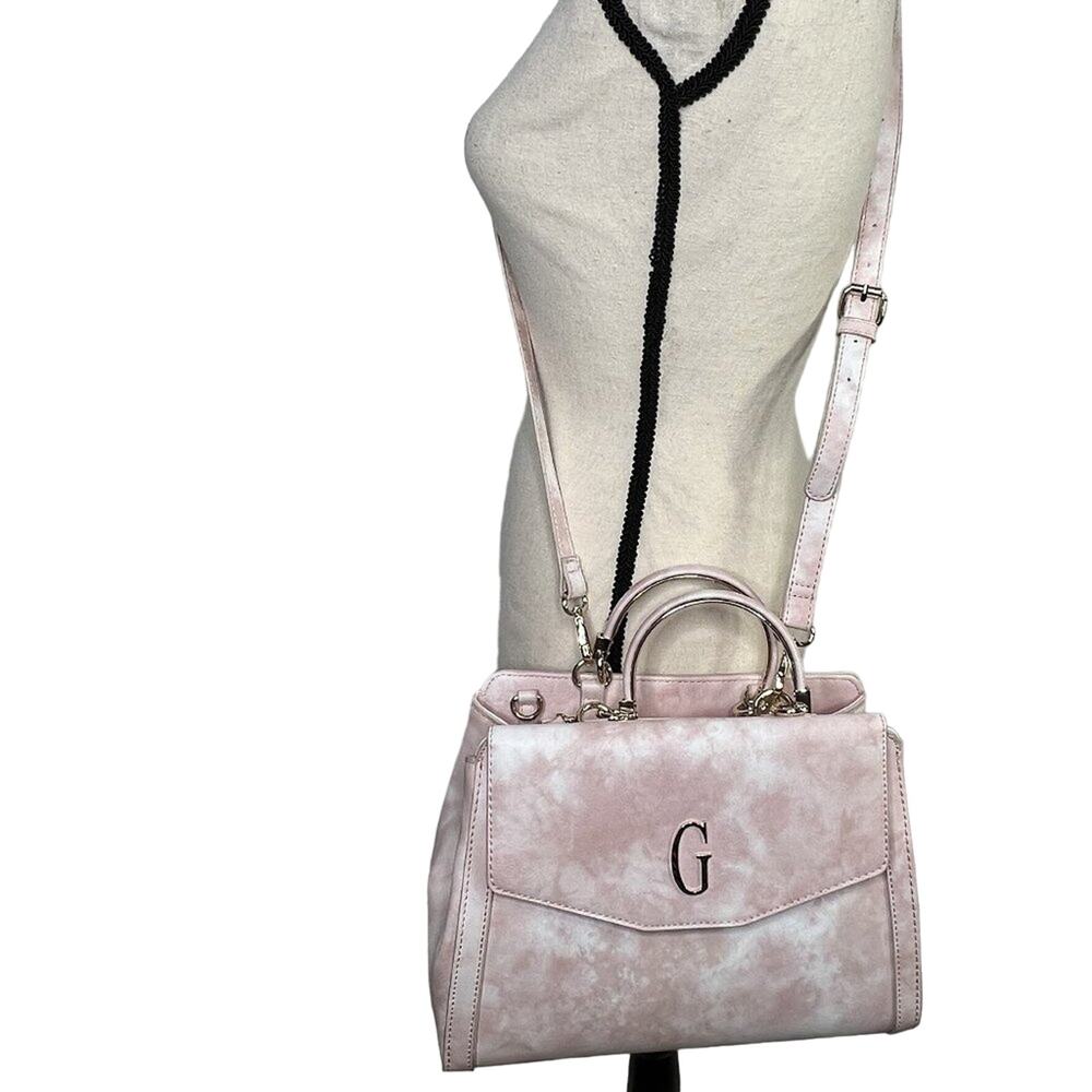 Guess Pink & White Crossbody & Wallet - Picture 2 of 13